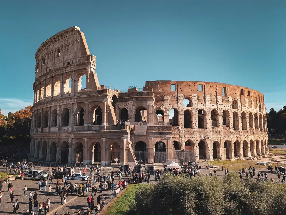 The Colosseum in Rome